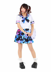 Neo Graphic Sailor Uniform - Glowing jellyfish