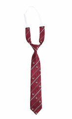 TE-15SS One-touch Necktie / Dark Red, Crest