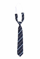 TE-15SS One-touch Necktie / Navy, Crest