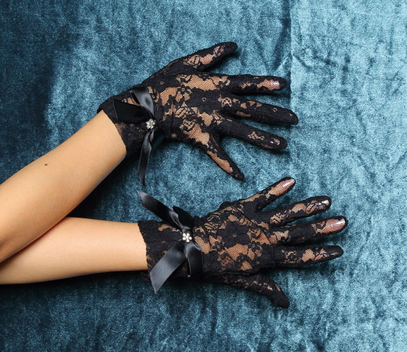 mdp Lace Glove Amelia_black
