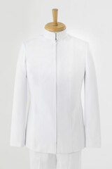 Non-chara School Costume (White/Zipper Style) / M