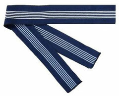 Kimono Accessories - Narrow Sash NAVY