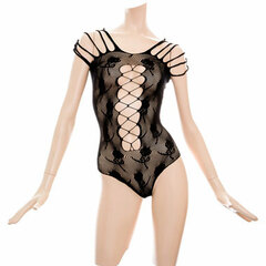 Rose Fishnet Teddy