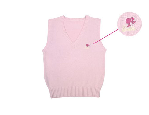 Barbie School Vest Pink M