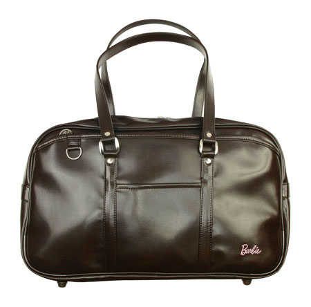Barbie School School Bag Synthetic Leather Brown