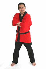 Plain Happi-jacket Red