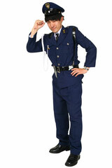 Town Policeman Navy Men's Free