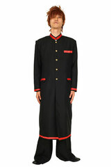 Kishidan w/o Embroidery Red L