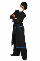 Kishidan w/o Embroidery Blue L