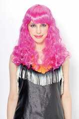 Celebrity Party Vol.4 Curly Long (Rose Pink)