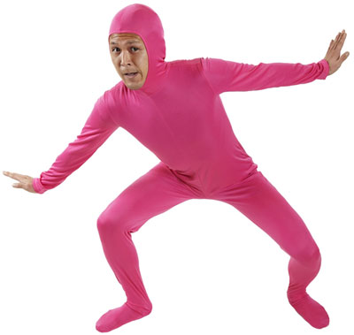 ZENTAI-kun Shocking Pink L