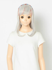 Marble Wig Cream Puff Curl - Lemonade Cream