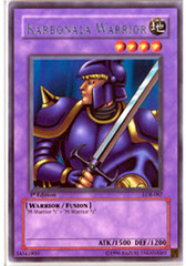 Karbonala Warrior - LOB-067 - Rare - Unlimited Edition