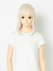 Marble Wig Cream Puff Curl - Milky Cream