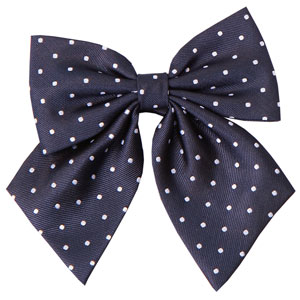 TE-12SS Ribbon (Navy/Dot)