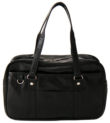TE-10AW School Bag Synthetic Leather Black