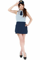 Cos Apron Blue Police Apron