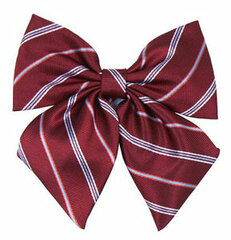 TE-10SS Patterned Ribbon Dark Red