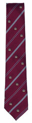 TE-10SS Necktie Dark Red/Emblem