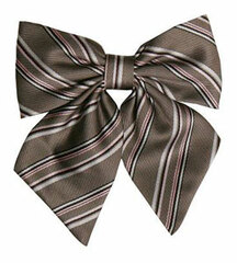 TE-10SS Patterned Ribbon Gray/Light Pink
