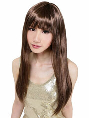 Celebrity Party Straight Long (Brown)