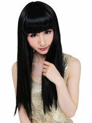 Celebrity Party Straight Long (Black)