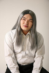 The Wig Long Hair (White)