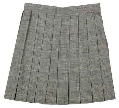 TE-10SS Pleated Skirt (Chidori Checkered) L