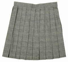 TE-10SS Pleated Skirt (Chidori Checkered) L