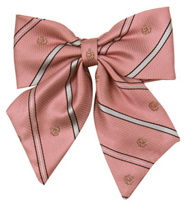 TE-10SS Patterned Ribbon Light Pink/Emblem