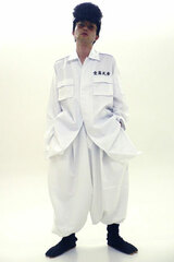Tokkou-fuku Jacket Yosorhiku White Men's