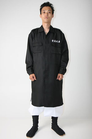 Tokkou-fuku Jacket Yosorhiku Black Mens