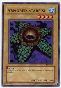 Armored Starfish - LOB-116 - Common - Unlimited Edition