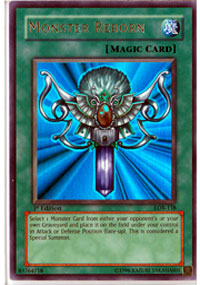 Monster Reborn - LOB-118 - Ultra Rare - Unlimited Edition