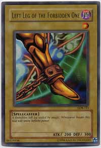 Left Leg of the Forbidden One - LOB-121 - Ultra Rare - Unlimited Edition