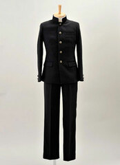 Non-chara Original - Costume: Student Uniform (Black)/ S