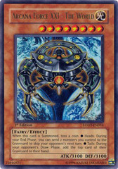 Arcana Force XXI - The World - LODT-EN016 - Ultra Rare - Unlimited Edition