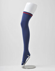 Cospatio Original Line - Super Long Over-knee Socks With Line / NAVY x RED Line - M