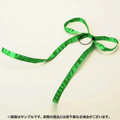 Cospatio Original - Wire Ribbon Bow Tie Style/ Green