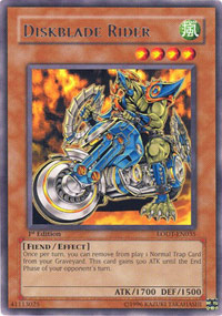 Diskblade Rider - LODT-EN035 - Rare - Unlimited Edition