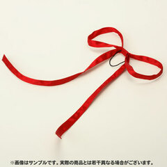 Cospatio Original - Wire Ribbon Bow Tie Style/ Red