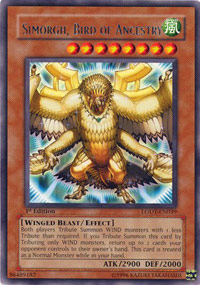 Simorgh, Bird of Ancestry - LODT-EN039 - Rare - Unlimited Edition
