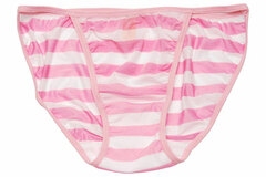 Shimapan (Striped Panties) 1/1 Real Version Super Thin Sting Panties (Pink) M Size