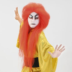 KABUKI Wig Red