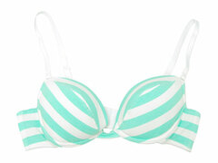 ShimaBra (Striped Bra) 1/1 Real Version with Wire/ MINT GREEN - Adult Free Size