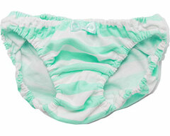 Shimapan (Striped Panties) 1/1 Real Version Lolita Panties (Mint Green)