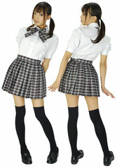 School Girl Junior High School Costume (black)