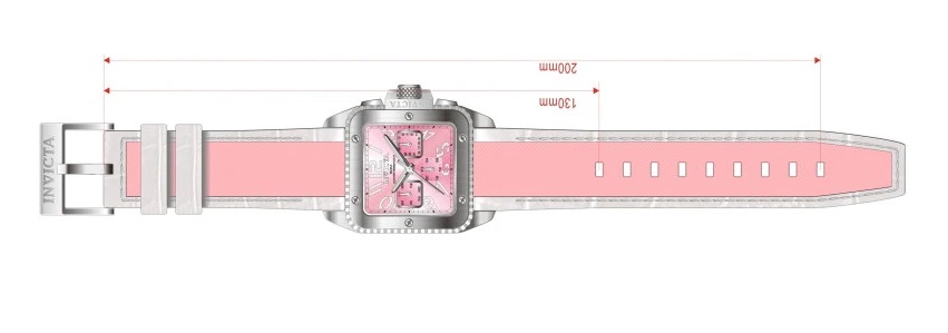 Invicta - Band for Invicta Cuadro 11574