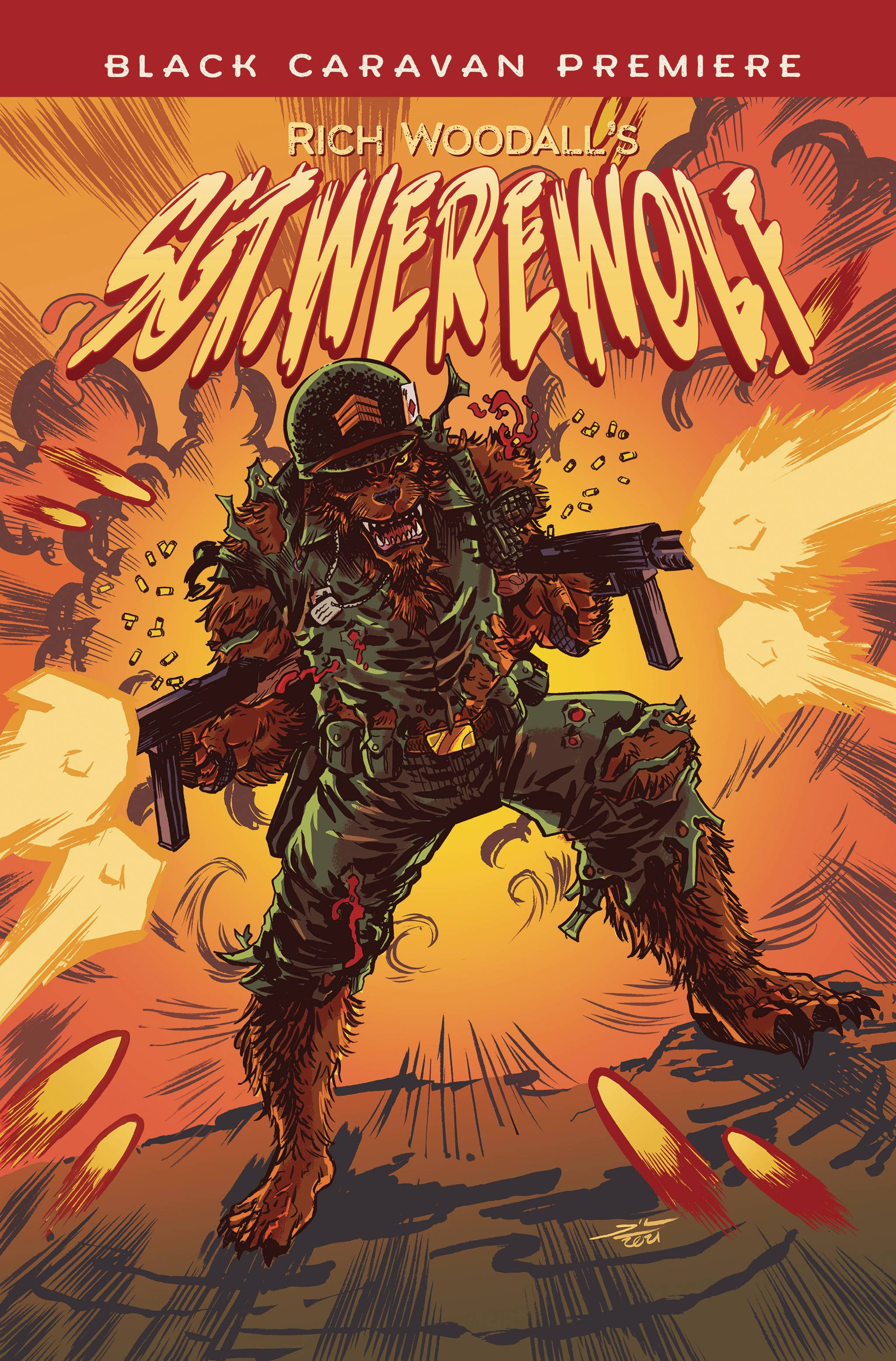 Sgt Werewolf #1 Cvr A Woodall (STL236960)