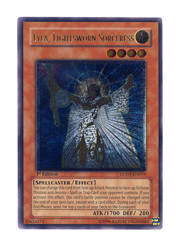 Lyla, Lightsworn Sorceress - LODT-EN019 - Ultimate Rare - Unlimited Edition